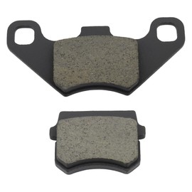 PowerMotor Disc Rear Brake Pad Shoes Set Replacement for 50cc 70cc 90cc 110cc 125cc TaoTao Coolster Kazuma TrailMaster Mid XRX Twister Meerkat Falcon ATV Quad Powersports 4 Wheeler Go kart Buggy