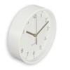 Hama Madeira Table Clock, Diameter 16 cm, Silent, White