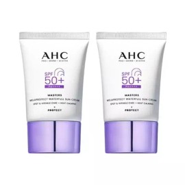 AHC 마스터즈 멜라 프로텍트 워터풀 선크림 40ml x2 AHC Masters Mela Protect Waterproof Sun Cream 40ml x2