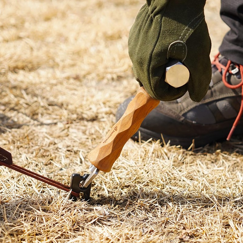 Belmont BM-507 Peg Hammer, Piton Hitter, Chestnut Grip