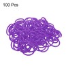 PATIKIL 2" OD 1.6" ID Loose Leaf Rings, 100 Pack
