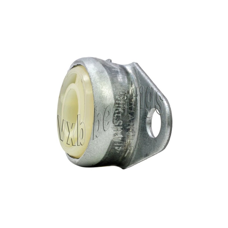 VXB 5/8" Miniature Side Flange Mounted Bearings Stamped Steel Plastic