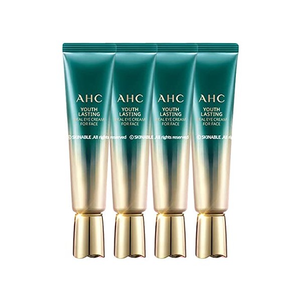 AHC: SEASON9 Youth Lasting Real Eye Cream for Face 30ml x 4ea: Including Collagen, Elastin, Peptide.