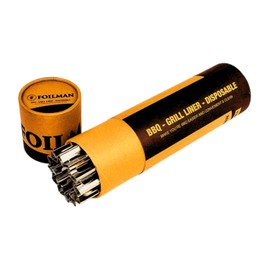 Clean Grill BBQ Disposable Aluminum Liners | 12 x 20 inch/Disposable Grill Grates - 8-Pack & 12-Pack (8)