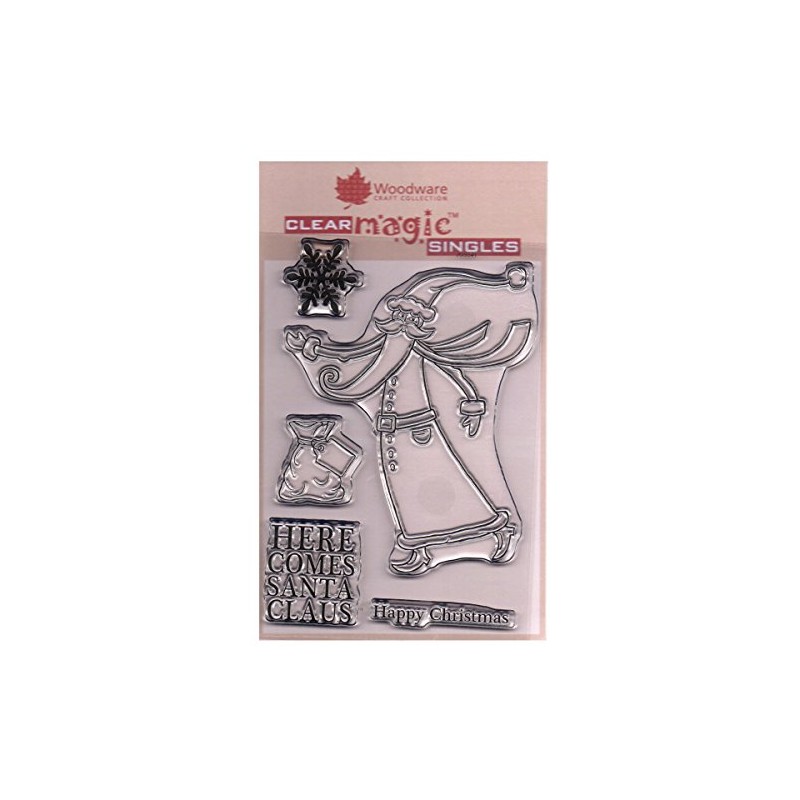 Jane Gill Clear Magic Stamp - Long Tall Santa