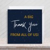 Second Ave Big Thank You Square Card Teacher Colleague Leaving