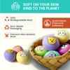 Laundry Dryer Balls-100% New Zealand Wool,Replaces Dryer Sheets,Reduces Wrinkles &