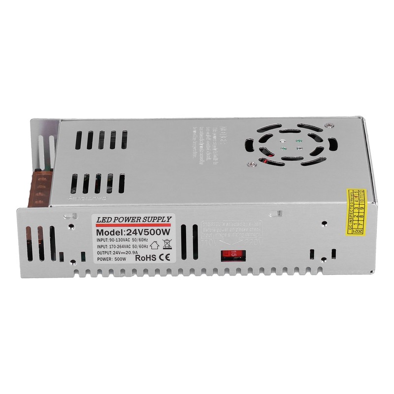 YY‑500‑24 Switching Power Supply AC 90‑264V to DC 24V 20.9A