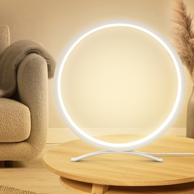 MAYTHANK Desk Light, Ring Light, Table Light, Table Lamp, Bedside