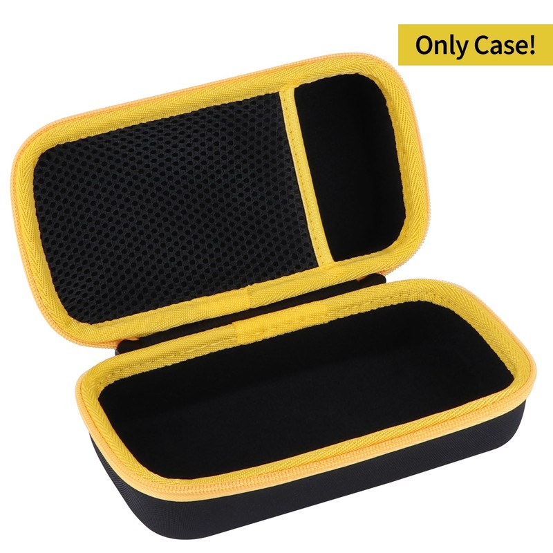 Peyyargo Storage Case Compatible with Fluke 117/116/115/114/113/233 Digital Multimeter (Black+Yellow)