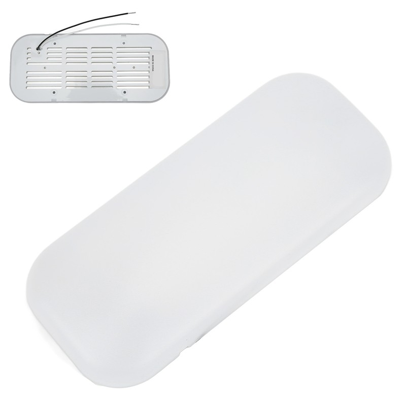 RV Interior LED Dome Lamp Oval Shape Warm White Light