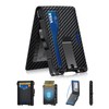 GHUKY Wallet for Men, Minimalist Slim Mens Wallet with Money