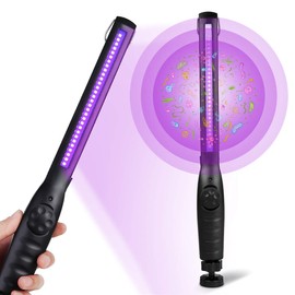 UV Light Sanitizer, UV Sanitizer Lamp Portable Travel UV Light Sanitizer Wand (Black)