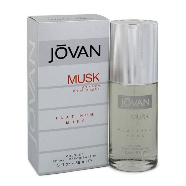 Jovan Platinum Musk 3 oz Cologne Spray For Men