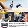 metisinno Magnetic Phone Ring Stand Compatible with MagSafe, Adapter Ring