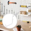 Gokoti 12Pcs Peg Board Hooks, Peg Board Accessories, Long Peg