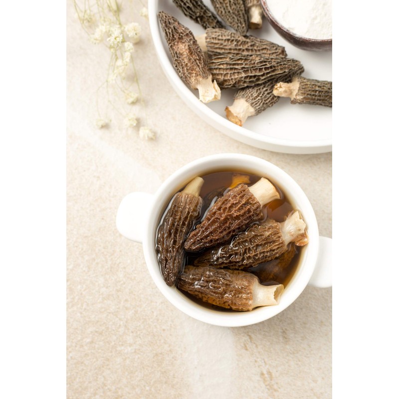 VIGOROUS MOUNTAINS Dried Morel Mushrooms (2Ounces)