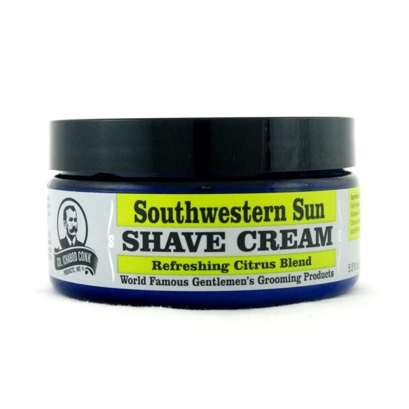 Colonel Conk Model 4012 Southwestern Sun 4pc Shave Kit