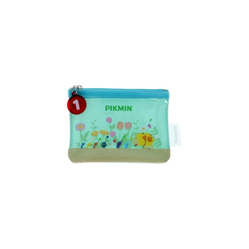 Pikmin Flat Mini Pouch, Small Pouch with Toy Diamonds Approx.