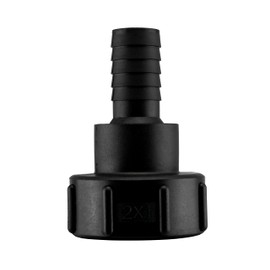 IBC Storage Tank Outlet Adaptor/Connector/hosetail s60x6 coarse Thread-Hose Barb (1" Barb (25mm))