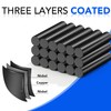 TRYMAG Small Magnets 200Pcs, 10x2MM Black Strong Neodymium Magnets Round