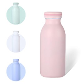 AMFUN Stainless Steel Drinking Bottle, Steel Bottle 350 ml, Thermos Flask, 24 Hours Cold, Leak-Proof Water Bottle for Hot and Cold Drinks, Water, Coffee, Milk