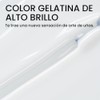 AILLSA Esmalte de uñas de gel blanco lechoso, jalea translúcida