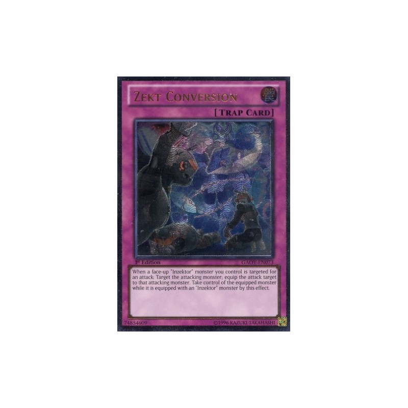 Yu-Gi-Oh! - Zekt Conversion (GAOV-EN073) - Galactic Overlord - 1st