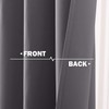 NICETOWN Blackout Kitchen Window Curtains - Thermal Insulated Blackout Grommet-Top