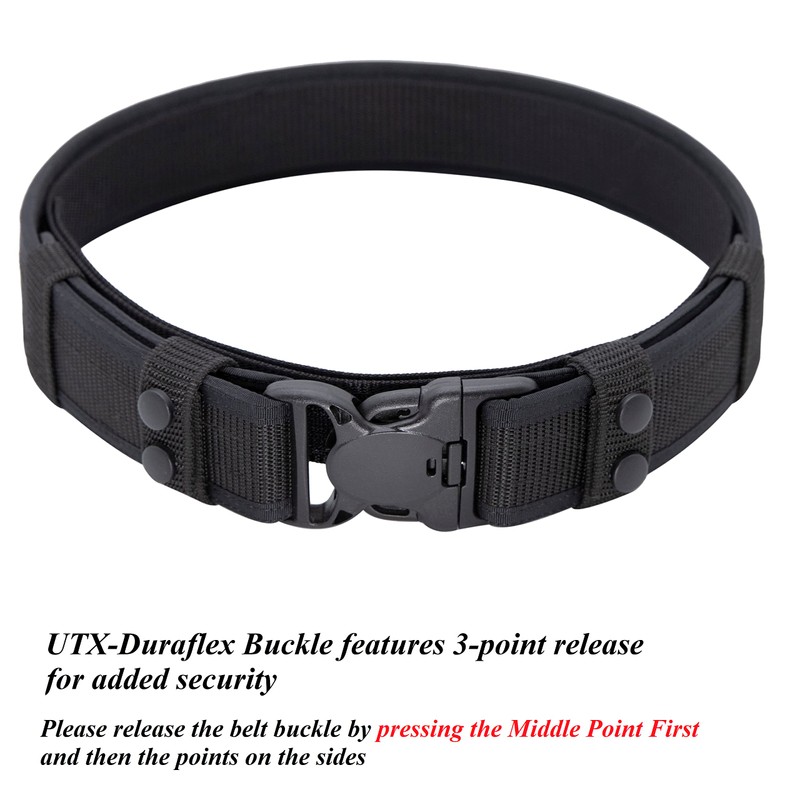 Dotacty Duty Belt for Police Law Enforcement Security Correctional Officer