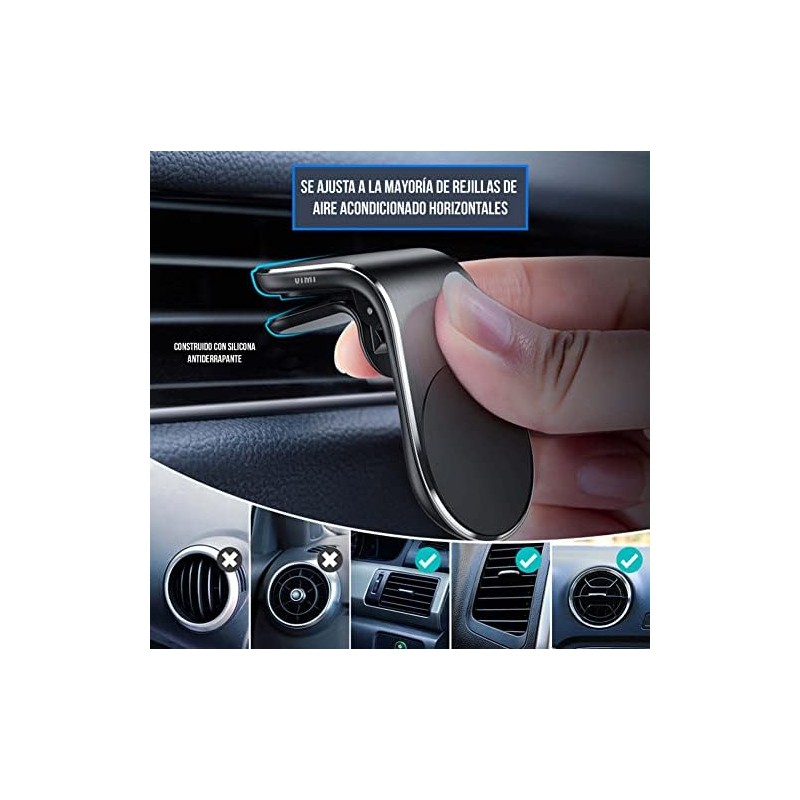 Vimi Soporte De Auto Clip para Celular Magnético con Imán
