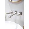 SITGES Bathroom Wall Faucet, Heavy Duty, Brass Constructed Wall Mount