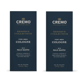 Cremo Cologne for Men Reserve Collection Bold Exotic No. 18 Palo Santo, 3.4 fl oz (Pack of 2)