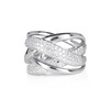 Diamond Treats 925 Sterling Silver Rings for Women with Cubic