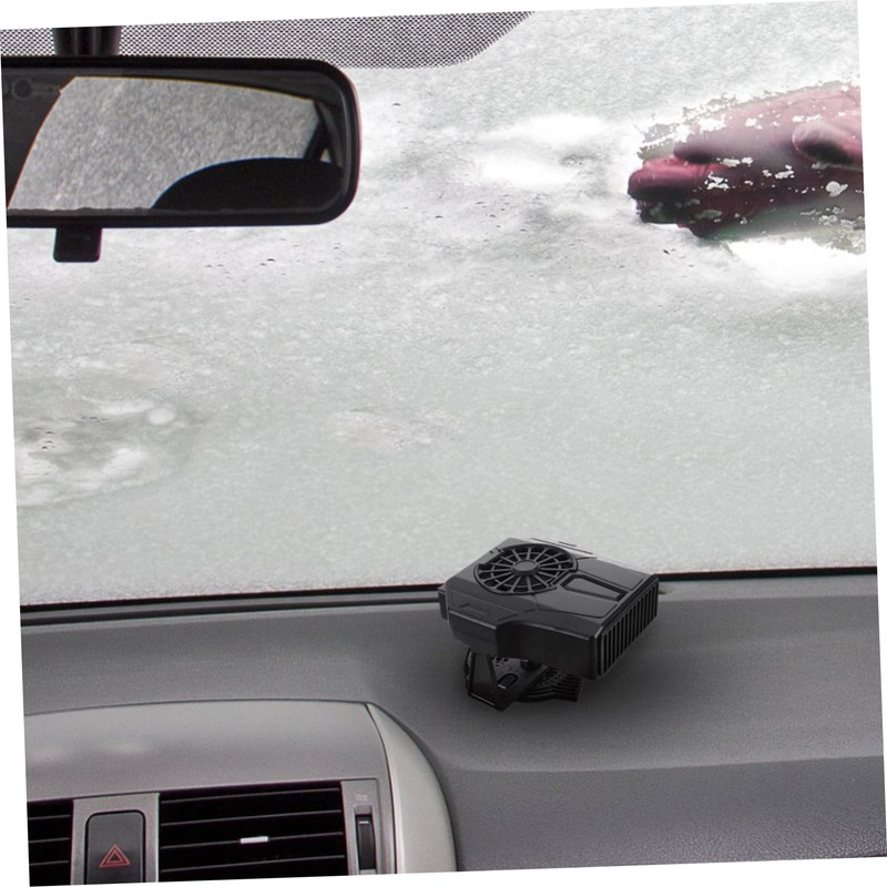 Mobestech 12v Car Heater Mini Windshield Defogger Auto Cool Fan