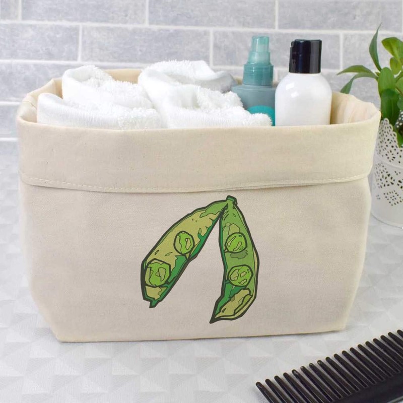 Large 'Pea Pods' Canvas Organiser/Storage Bag (OR00010874)