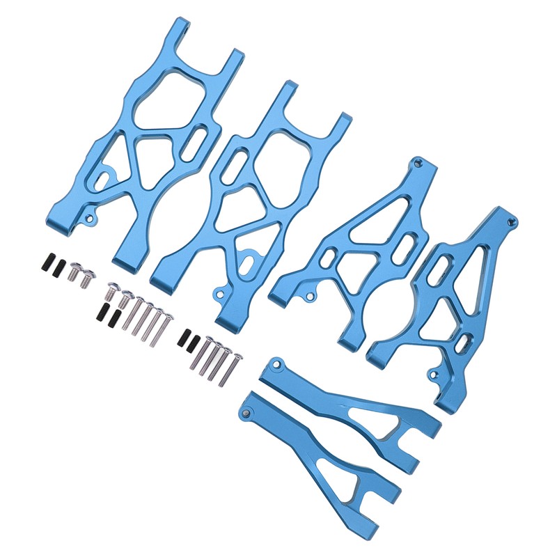 RC Front Rear Suspension Arm Set Aluminum Lower Upper Swing