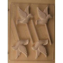 Dove In Flight Lollipop Candy Mold W045