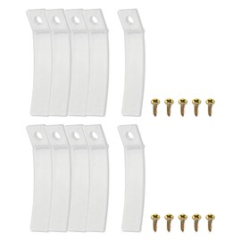 sourcing map Drawer Stops, Pack of 10 2.76 Inch Plastic Drawer Stoppers, Drawer Lock with Screws for Furniture Repair