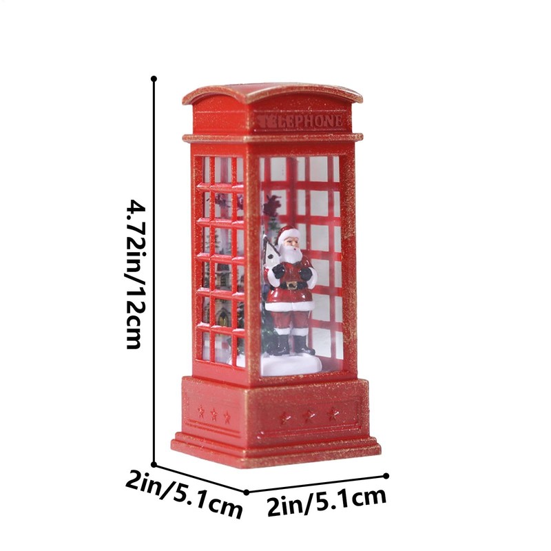 London Phone Booth Light, LED Lamp - Retro London Telephone