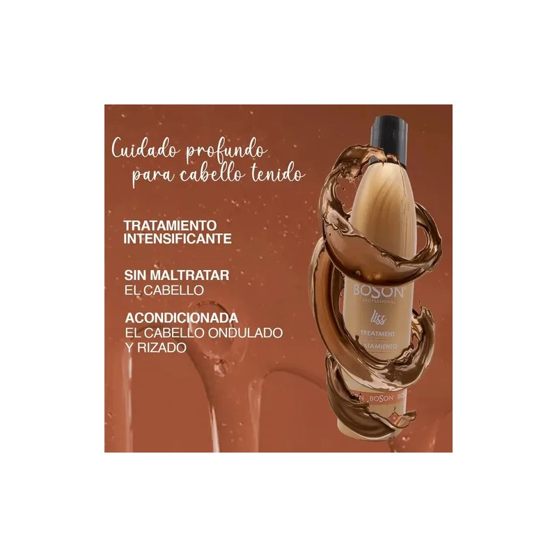 Tratamiento Keratina Elimina Rizos Y Ondas Boson Liss 320ml