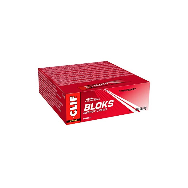 Clif Bar Shot Bloks Strawberry 60g (Pack of 5)