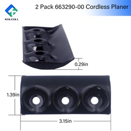 2 Pack 663290-00 Cordless Planer Blade Binder Clamp Compatible with Dewalt Circular Saws D26676 D2677K DCP580B D26676-BR Portable Hand Planers