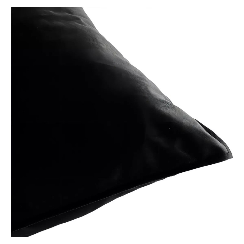 Vianney Funda Para Cojin Velvet Negro Con Cierre Vianney