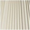 Eggshell Pleated Large Empire Lamp Shade 9" Top x 17"