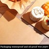 200 Pcs Parchment Paper Baking Sheets with 1 Small Pastry