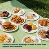 Disposable Paper Plates, Dessert Plates 6 Inch Paper Plates, White,125