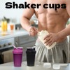 ZDL Eiwei? Shaker,2pcs Protein Shaker,Shaker-Flasche F1r Proteinpulver,Shaker f1r Eiwei? Sportgetr?nke,Auslaufsicher,Mit