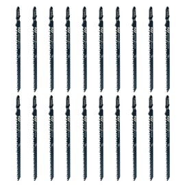 Moicstiy 20Pcs 6 Inch Jigsaw Blades T Shank T344D High Carbon Steel Jig Saw Blade for Quick Cutting Wood