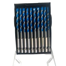 Sivitec 10 Piece 6mm Masonry and Concrete Drill Bit Set Hex Shank with Carbide Tip
